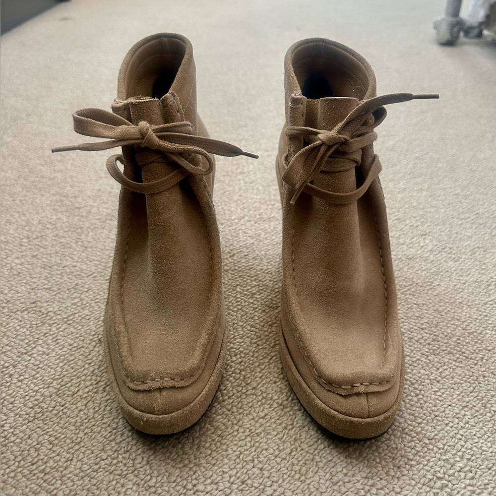 Balenciaga Suede Ankle Boots